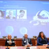 Chân dung các nhà khoa học đoạt giải Nobel Y sinh năm 2025 (từ trái sang): Mary E Brunkow, Fred Ramsdell và Shimon Sakaguchi. (Ảnh: THX/TTXVN)