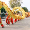 Nghi lễ rước nước tại lễ hội chùa Giám. (Ảnh: Mạnh Tú/TTXVN)