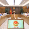 Phó Thủ tướng Phạm Thị Thanh Trà chủ trì Hội nghị Ủy ban Quốc gia về Người cao tuổi Việt Nam. (Ảnh: Tuấn Anh/TTXVN)