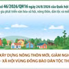 Chương trình mục tiêu quốc gia phát triển văn hóa-xã hội, nông thôn, dân tộc và miền núi giai đoạn 2026-2035