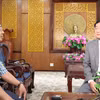Bí thư Tỉnh ủy Tây Ninh Nguyễn Văn Quyết trả lời phỏng vấn phóng viên TTXVN. (Ảnh: TTXVN phát)