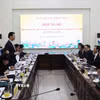 Toàn cảnh Hội nghị triển khai Dự án xây dựng cơ sở Trường Đại học Y Hà Nội tại Bắc Ninh. (Ảnh: Thái Hùng/TTXVN)