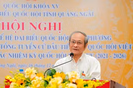 Ông Nguyễn Đức Dũng, đại biểu Quốc hội khóa XI, đoàn Kon Tum. (Ảnh: PV/Vietnam+)