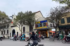 Về phương án kiến trúc, Hà Nội sẽ nghiên cứu theo hướng khu vực phía Đông hồ Hoàn Kiếm trở thành khu quảng trường- công viên đặc biệt. (Ảnh: Xuân Quảng/Vietnam+)
