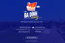 Sản phẩm VR-A80 mang đến trải nghiệm thực tế ảo 360 độ, tái hiện sinh động không gian lịch sử thiêng liêng tại Quảng trường Ba Đình - nơi Chủ tịch Hồ Chí Minh đọc bản Tuyên ngôn độc lập khai sinh ra nước Việt Nam Dân chủ Cộng hòa. (Ảnh: Hanoi)