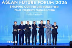 Quang cảnh phiên toàn thể 1 "Tự cường và đoàn kết trong một thế giới đang thay đổi". (Ảnh: An Đăng/TTXVN)