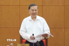 Tổng Bí thư, Chủ tịch nước Tô Lâm phát biểu chỉ đạo. (Ảnh: Thống Nhất/TTXVN)