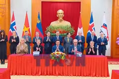 Lễ ký Hiệp định thương mại tự do giữa Việt Nam và các nước thành viên EFTA 