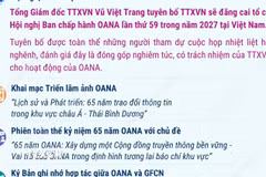 TTXVN sẽ đăng cai tổ chức Hội nghị OANA lần thứ 59 vào năm 2027 