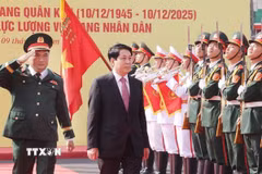 Chủ tịch nước dự Lễ kỷ niệm 80 năm Ngày truyền thống Quân khu 7