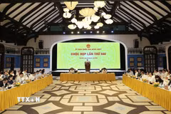Cuộc họp lần thứ hai của Uỷ ban Quốc gia APEC 2027. (Ảnh: Dương Giang/TTXVN)