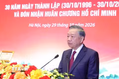 Tổng Bí thư, Chủ tịch nước Tô Lâm phát biểu chỉ đạo. (Ảnh: Văn Điệp/TTXVN)