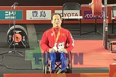 Lực sỹ Lê Văn Công giành huy chương bạc tại Asian Para Games 2026 