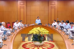 Thường trực Ban Bí thư làm việc với Học viện Chính trị quốc gia Hồ Chí Minh 