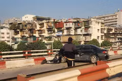 Hiện trường vụ tai nạn. (Nguồn: OFFB)