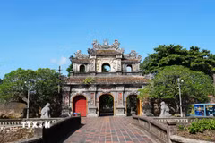 Đại Nội Huế. (Ảnh: Nguyên Lý/TTXVN)