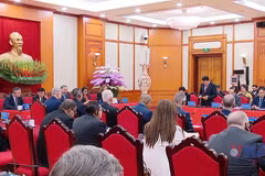 Tổng Bí thư tiếp Trưởng đoàn các nước dự Lễ mở ký Công ước Hà Nội 