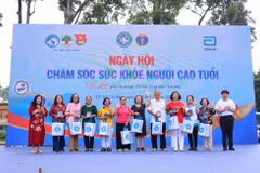 Ngày hội Chăm sóc sức khỏe người cao tuổi tại Thành phố Hồ Chí Minh do Hội Thầy thuốc trẻ Việt Nam tổ chức dịp Vu Lan với sự đồng hành của Abbott.