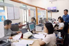Tỉnh Thái Nguyên đẩy mạnh xây dựng nền hành chính phục vụ, minh bạch, hiệu quả, lấy người dân và doanh nghiệp làm trung tâm. (Ảnh: Trần Trang/TTXVN)