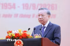 Tổng Bí thư, Chủ tịch nước Tô Lâm phát biểu. (Ảnh: Thống Nhất/TTXVN)