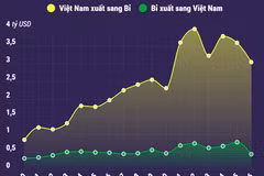 Quan hệ thương mại song phương Việt Nam-Bỉ