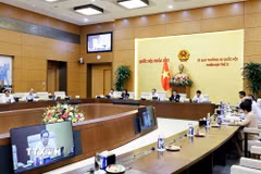 Chủ tịch Quốc hội Trần Thanh Mẫn phát biểu. (Ảnh: Doãn Tấn/TTXVN)