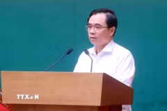 Ông Dương Trung Ý, Ủy viên Trung ương Đảng, Tổng Biên tập Tạp chí Cộng sản. (Ảnh: Phạm Kiên/TTXVN)