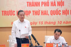 Tổng Bí thư, Chủ tịch nước Tô Lâm phát biểu. (Ảnh: Văn Điệp/TTXVN)