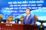 Chủ tịch Liên hiệp các tổ chức hữu nghị Việt Nam Phan Anh Sơn phát biểu. (Ảnh: An Đăng/TTXVN)