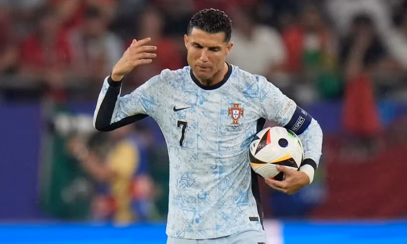 Ronaldo và Bồ Đào Nha gây thất vọng trong ngày vòng bảng EURO 2024 kết thúc. (Nguồn: AP)