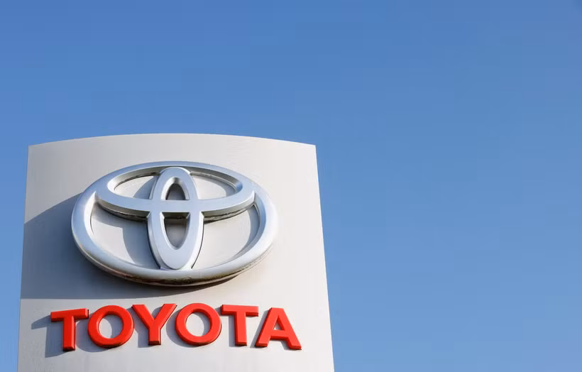 Biểu tượng hãng Toyota. (Nguồn: Reuters)