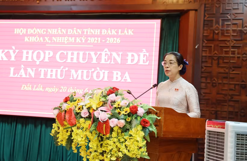  Bà Huỳnh Thị Chiến Hòa giữ chức Phó Bí thư Tỉnh ủy Đắk Lắk