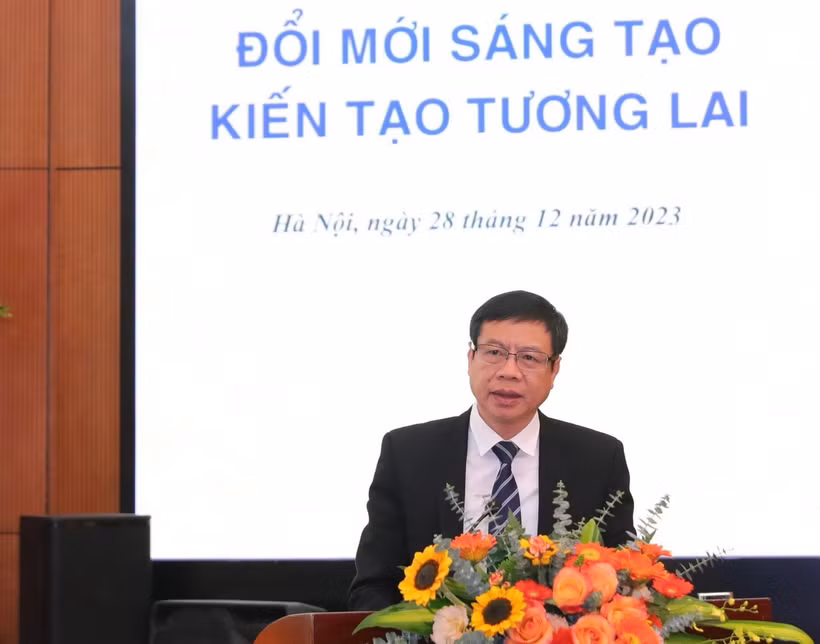 Thứ trưởng Bộ Khoa học và Công nghệ Lê Xuân Định. (Ảnh: Hoàng Hiếu /TTXVN)