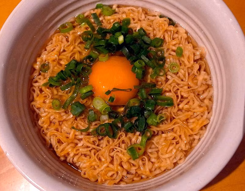 Mỳ ăn liền Chikin Ramen. (Nguồn: Wikipedia)