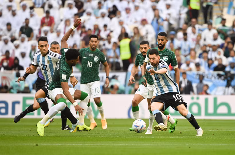 Cơ hội của Saudi Arabia và Argentina giờ đây đang hoán đổi cho nhau. (Ảnh: AFP/TTXVN)