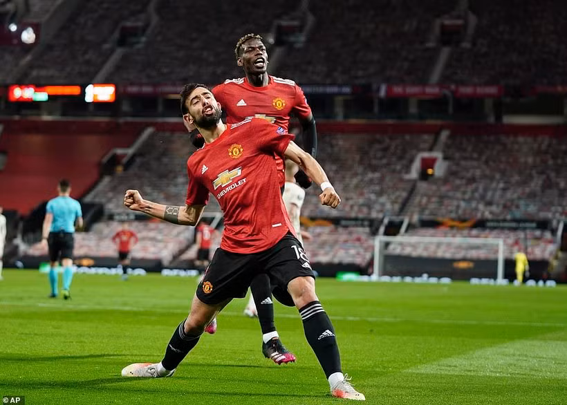 Manchester United đặt 1 chân vào chung kết. (Nguồn: AP)