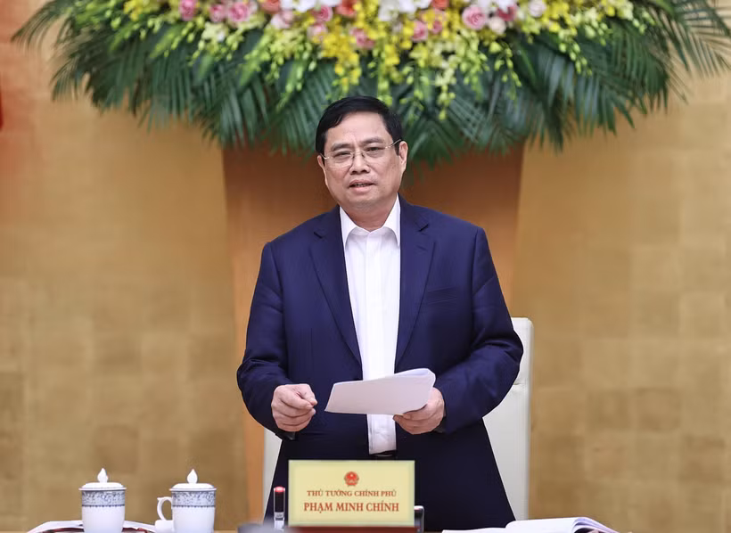 Thủ tướng Phạm Minh Chính. (Ảnh: Dương Giang/TTXVN)