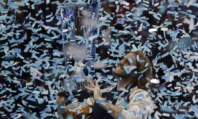 Stefanos Tsitsipas vô địch ATP Finals 2019. (Nguồn: AP)