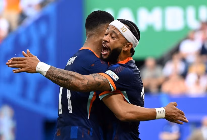 Hà Lan có cơ hội để giành vé sớm vào vòng 1/8 EURO 2024. (Ảnh: THX/TTXVN)