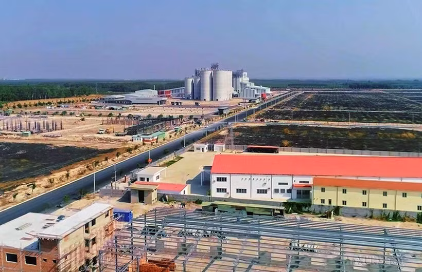 Khu công nghiệp Becamex Bình Phước, Chơn Thành, Bình Phước. (Ảnh: Dương Chí Tưởng/TTXVN)