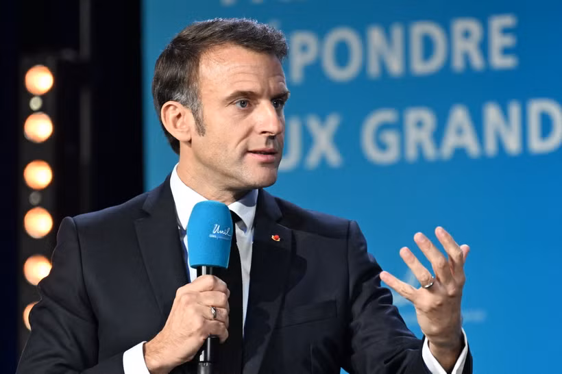 Tổng thống Pháp Emmanuel Macron. (Ảnh: AFP/TTXVN)