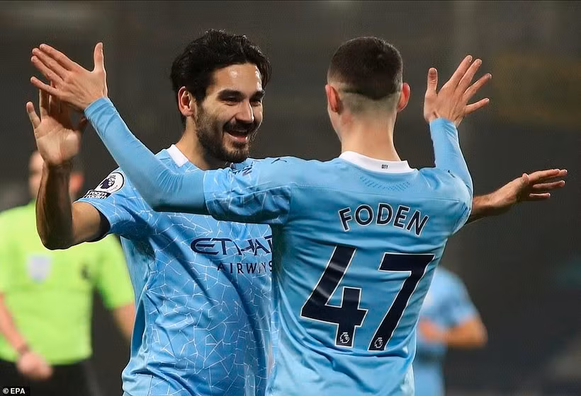 Man City thi đấu thăng hoa để trở lại ngôi đầu. (Nguồn: EPA)