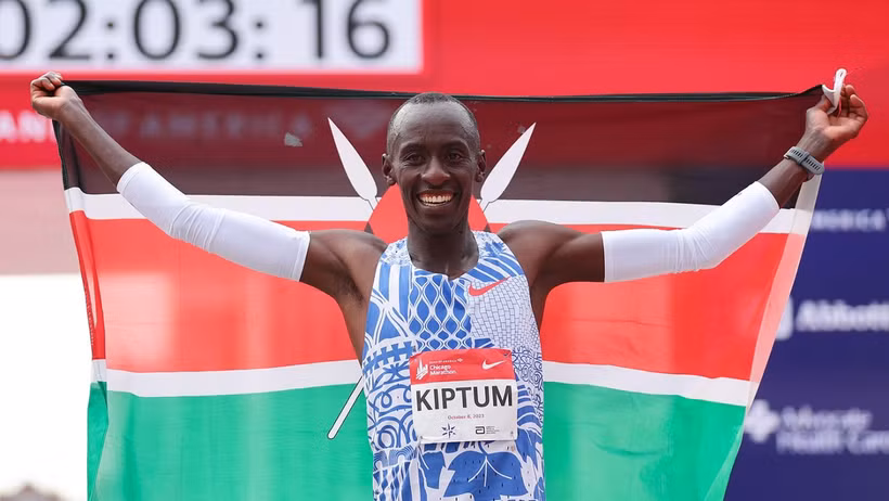Kelvin Kiptum qua đời vì tai nạn giao thông. (Nguồn: CNN)