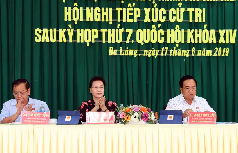Quang cảnh buổi làm việc. (Ảnh: Trọng Đức/TTXVN)