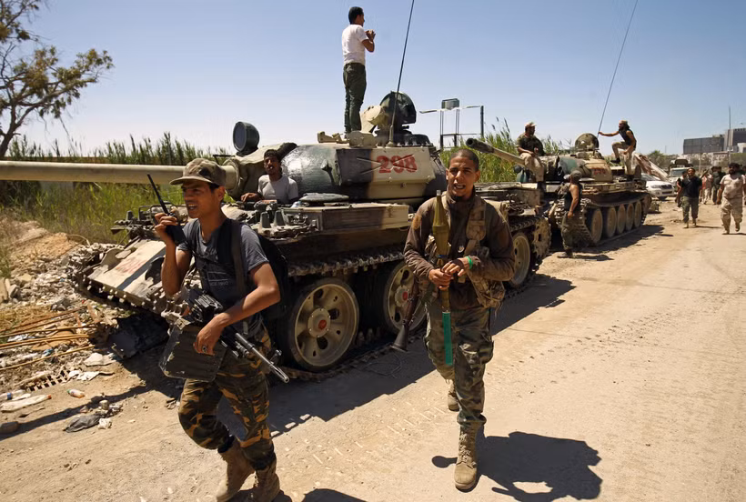 Lực lượng LNA do tướng Khalifa Haftar chỉ huy. (Ảnh: AFP/TTXVN)