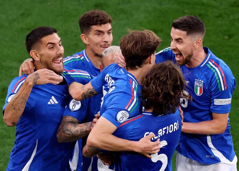 Đương kim vô địch Italy sẽ trở lại để giành quyền vào vòng 1/8 EURO 2024. (Nguồn: Getty Images)