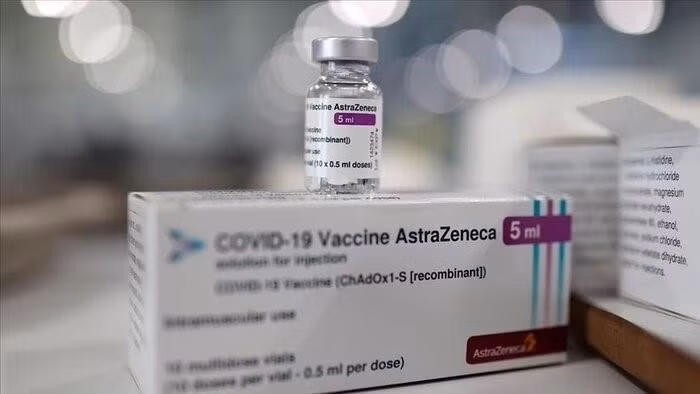 Vaccine ngừa COVID-19 của hãng dược phẩm AstraZeneca. (Ảnh: IRNA/TTXVN)