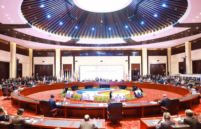 Hội nghị cấp cao ASEAN+3 lần thứ 27. (Ảnh: Dương Giang/TTXVN)
