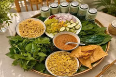 Gỏi Nhệch Hưng Yên. (Ảnh: Vietnam+)