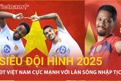 Đội hình cực mạnh của đội tuyển Việt Nam với hàng loạt ngoại binh nhập tịch 